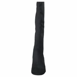 500 Black Suede Stretch Black