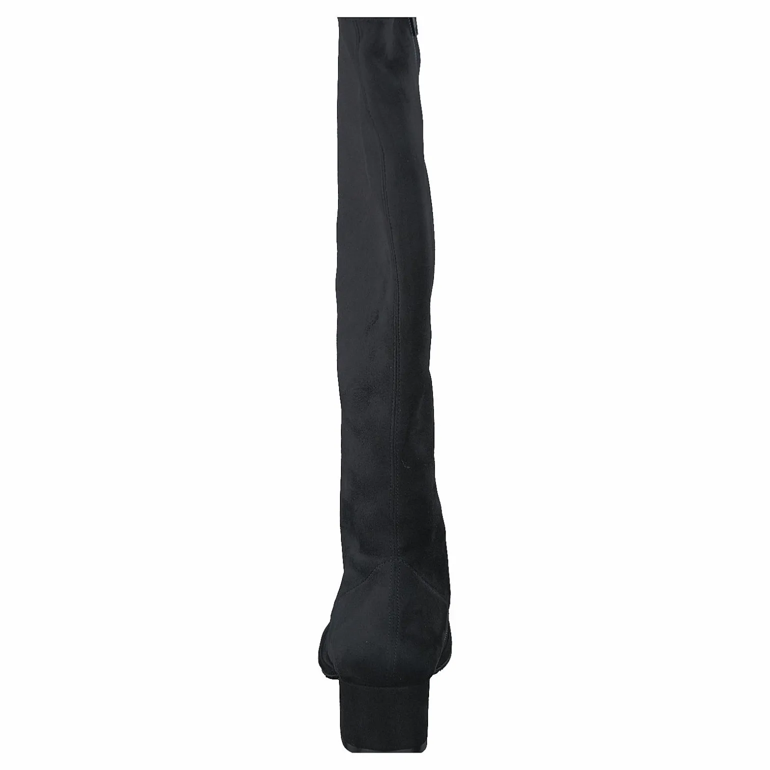 500 Black Suede Stretch Black