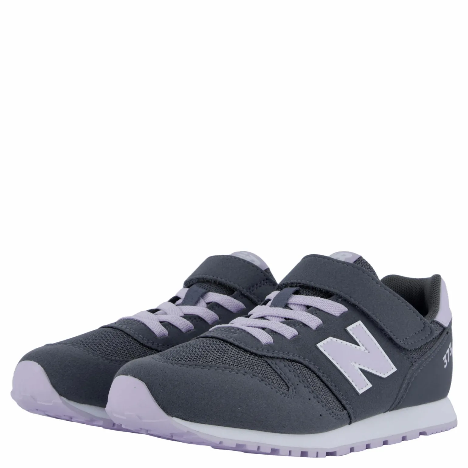 373 Kids Bungee Lace With Hook Grey