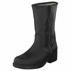 250 Mid Zip Side Black Old Silver