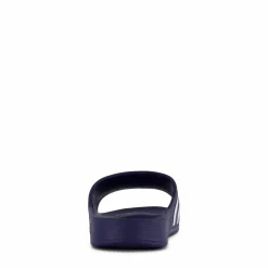 Adilette Aqua Slides Dark Blue / Cloud White / Dark Blue