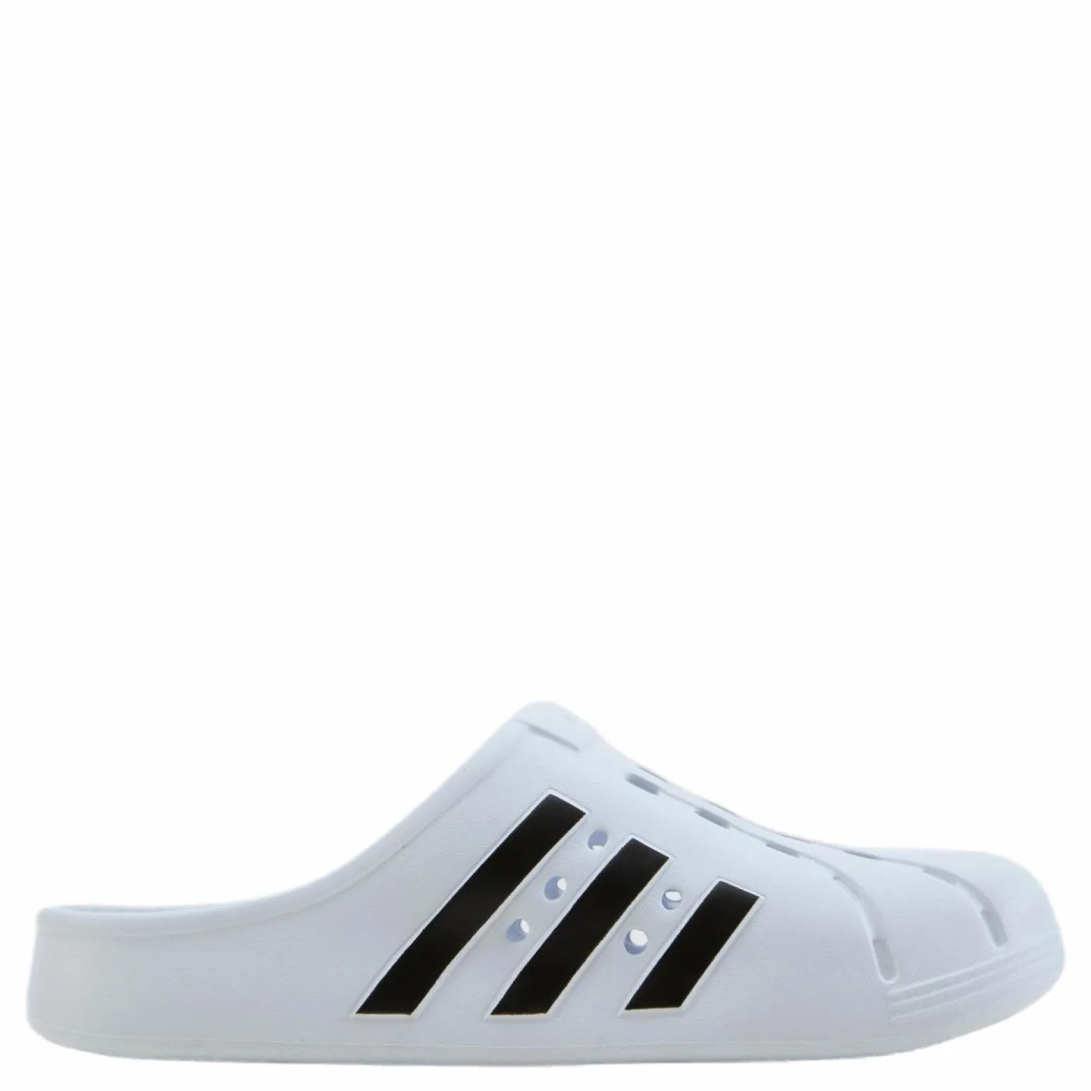 Adilette Clogs Cloud White / Core Black / Cloud White