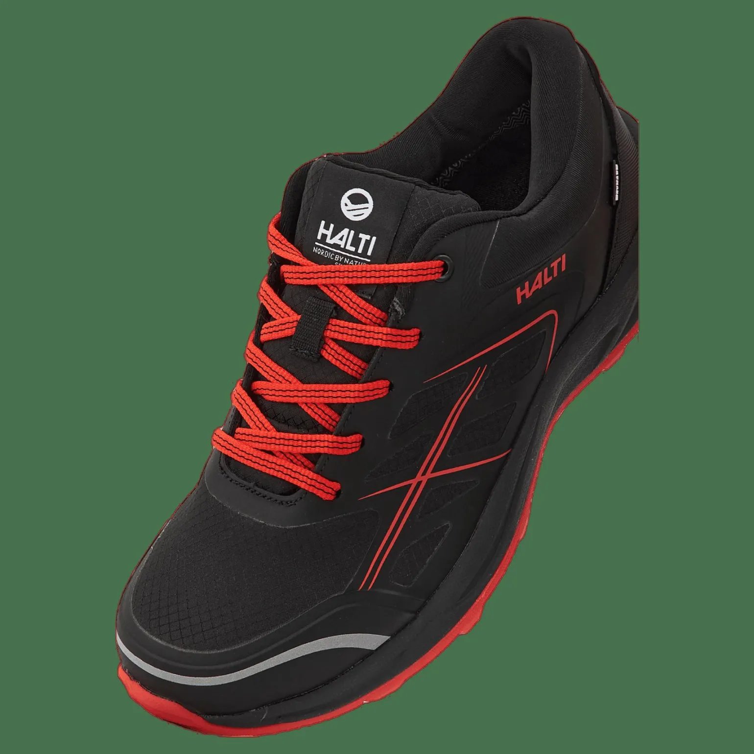 Ahma Low Spike Black/ Red