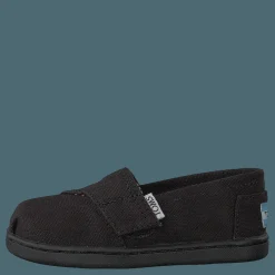 Alpargata Tiny Black Canvas