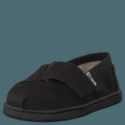 Alpargata Tiny Black Canvas