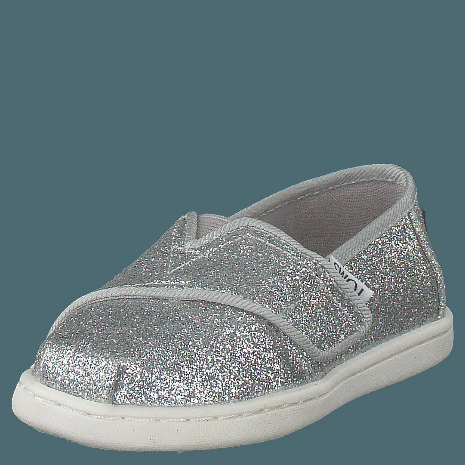 Alpargata Tiny Silver Iridescent Glimmer