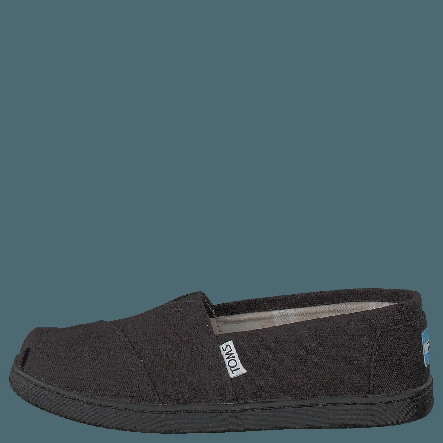 Alpargata Youth Black Canvas