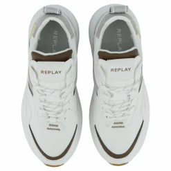 Athena Run White Brown