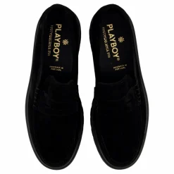 Austin Black Suede