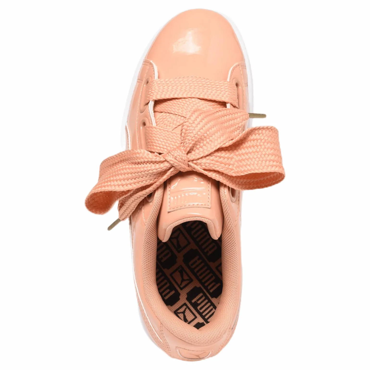 Basket Heart Patent Wmns Pink