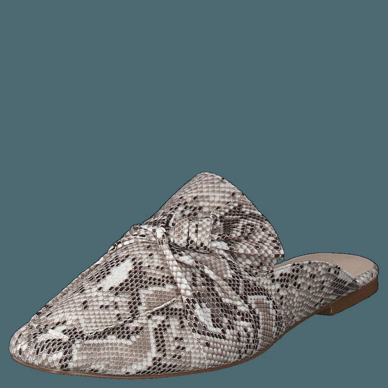 Birke Assymetric Bow Mule 610 - Snake