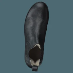 Chelsea boot with wool lining Black/Black