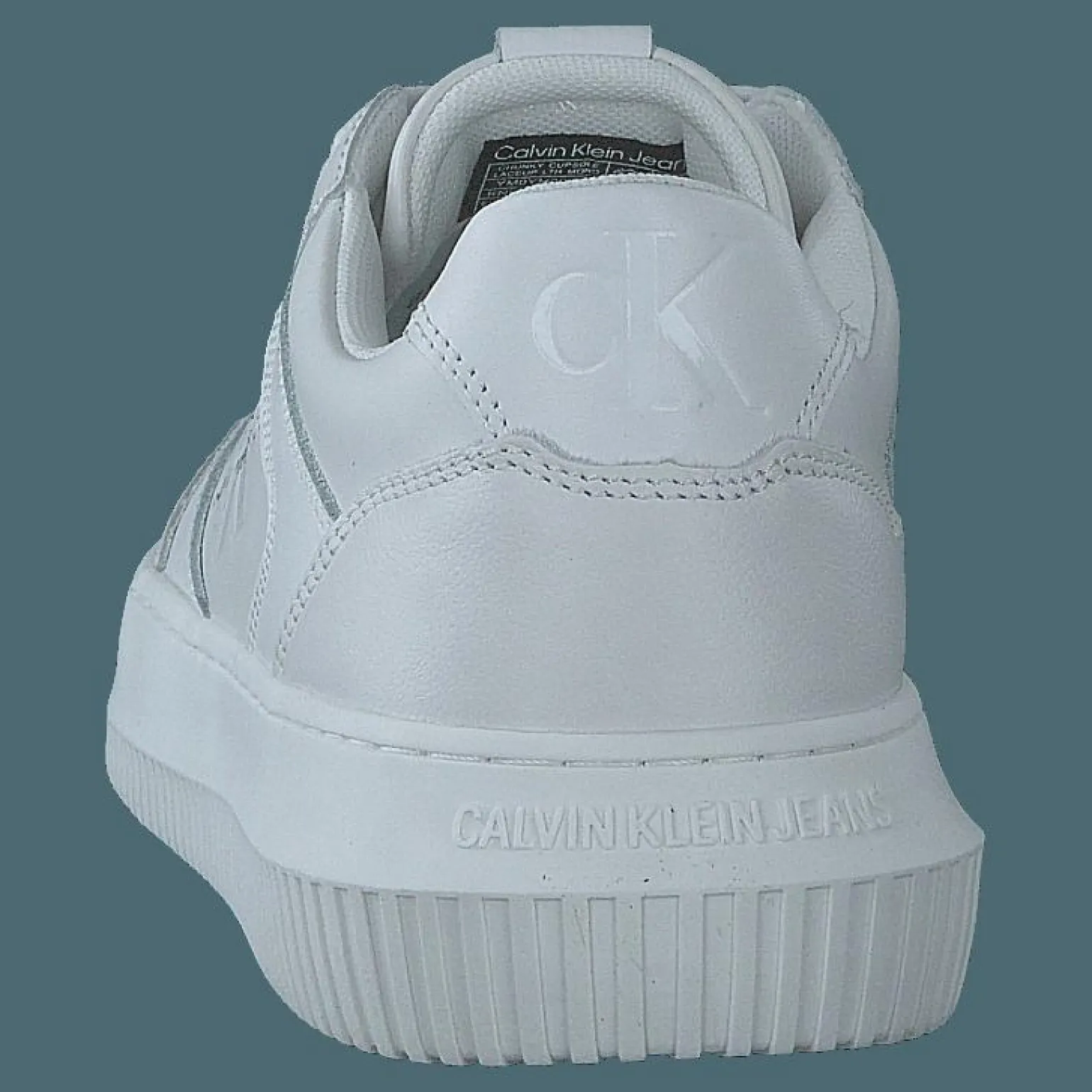Chunky Cupsole Laceup Lth White
