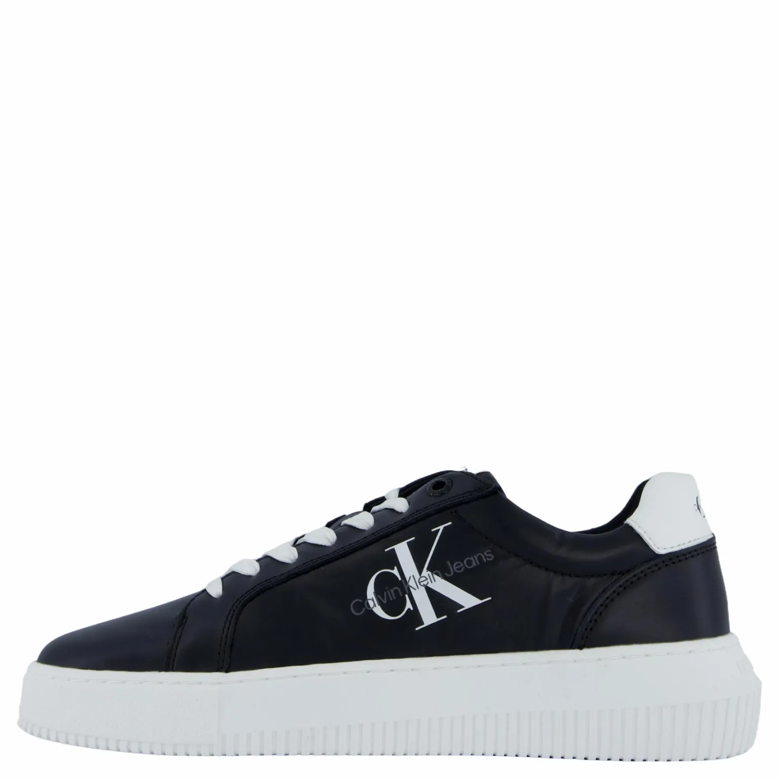 Chunky Cupsole Mono Lth Wn Black