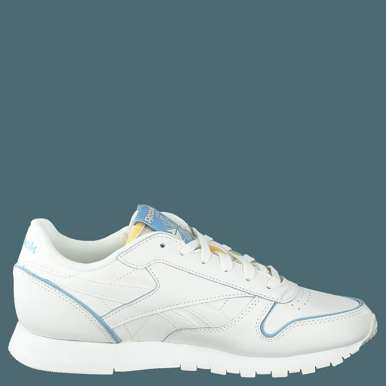 Cl Lthr Chalk/chalk/washed Indigo