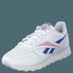 Cl Lthr White/humble Blue/jasmine Pink