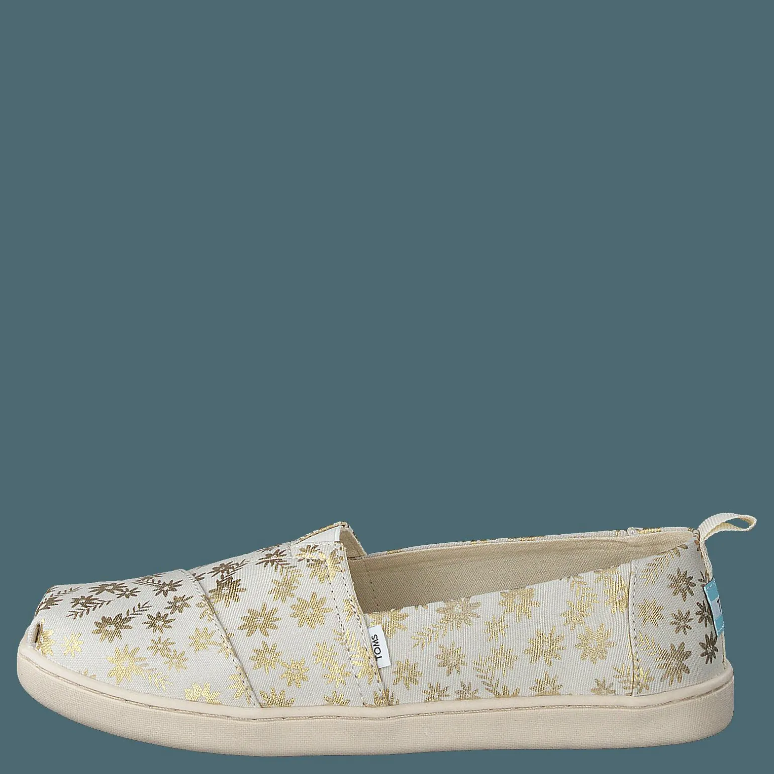Classic Alp Foil Floral Blooms Natural Gold