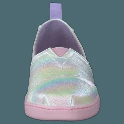 Classic Iridescent Stripe White