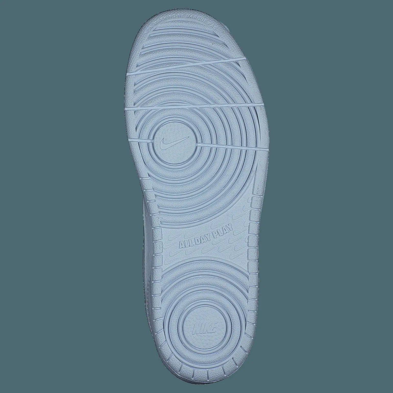 Court Borough Mid 2 Little Kids' Shoes WHITE/WHITE-WHITE
