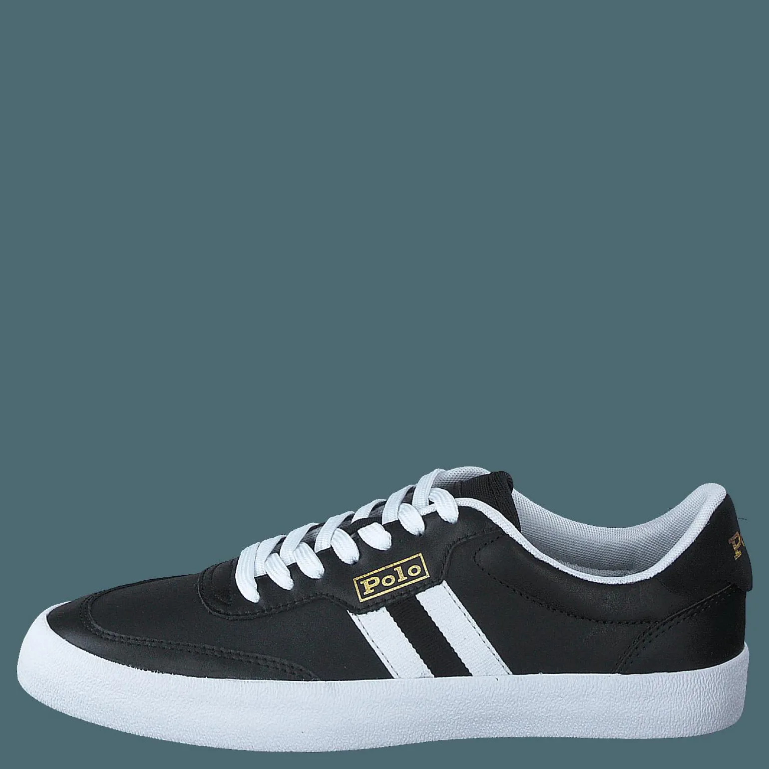 Court Leather Sneaker Black/White