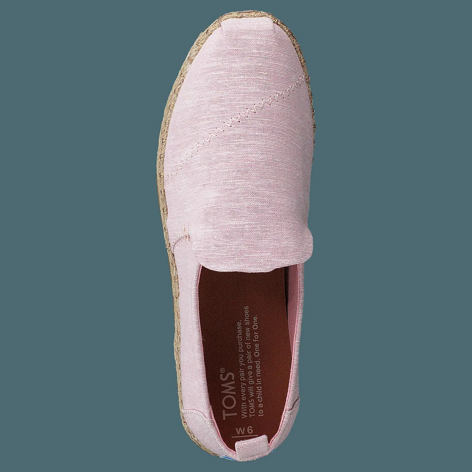 Deconstructed Alpargata Rope Blossom Slub Chambray