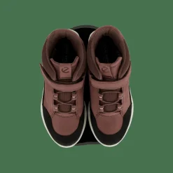 Ecco Exostrike Kids Black/dusty Purple/dusty Purpl