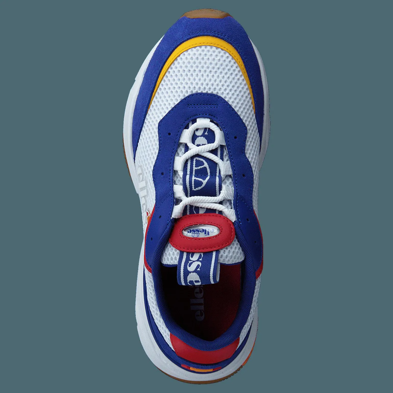 El Massello Text Af Blu/wht/red