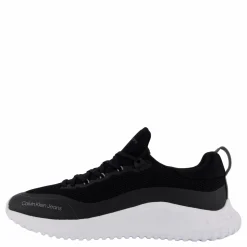 Eva Runner Sock Low Knit Mtr Black/white/ Charcoal Grey