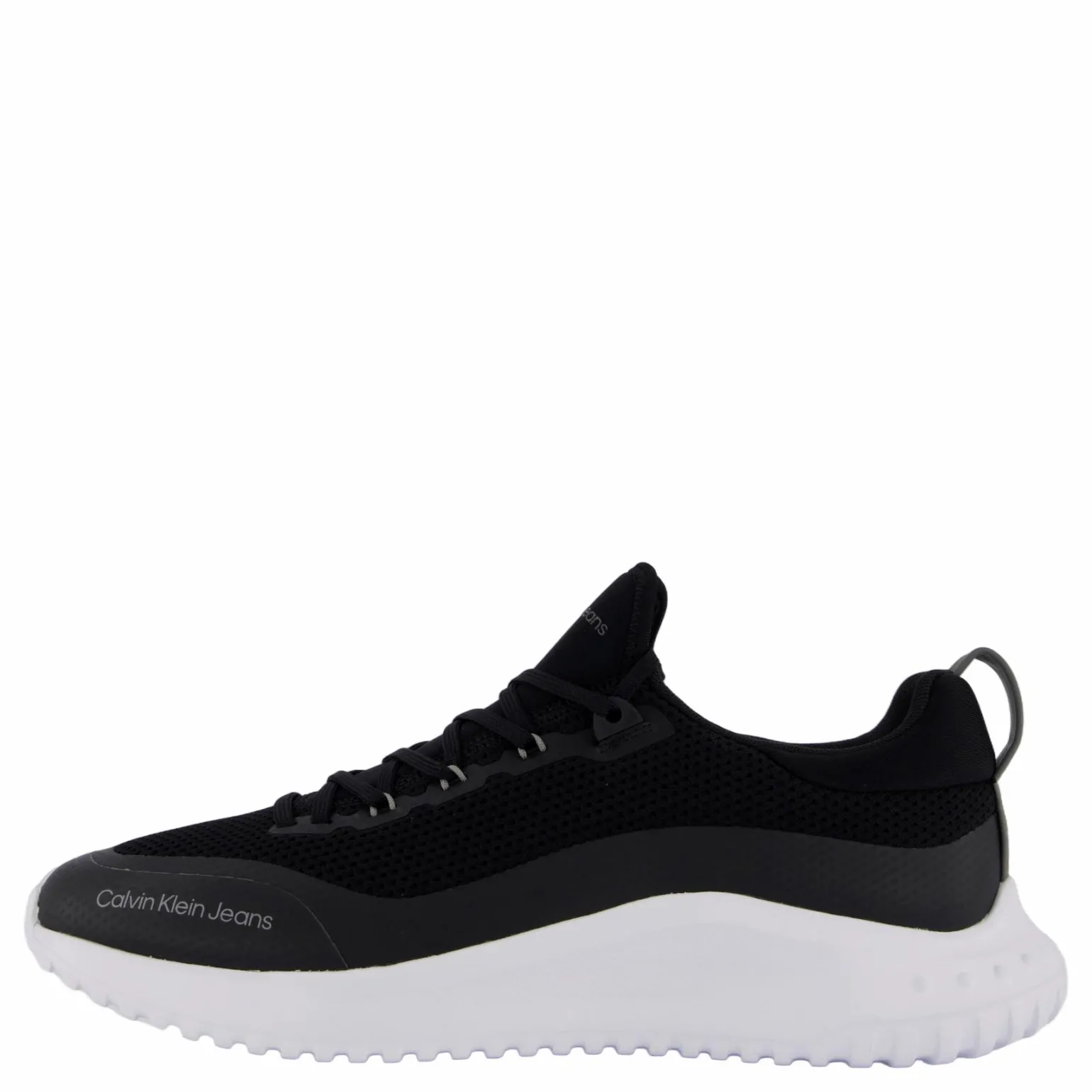 Eva Runner Sock Low Knit Mtr Black/white/ Charcoal Grey