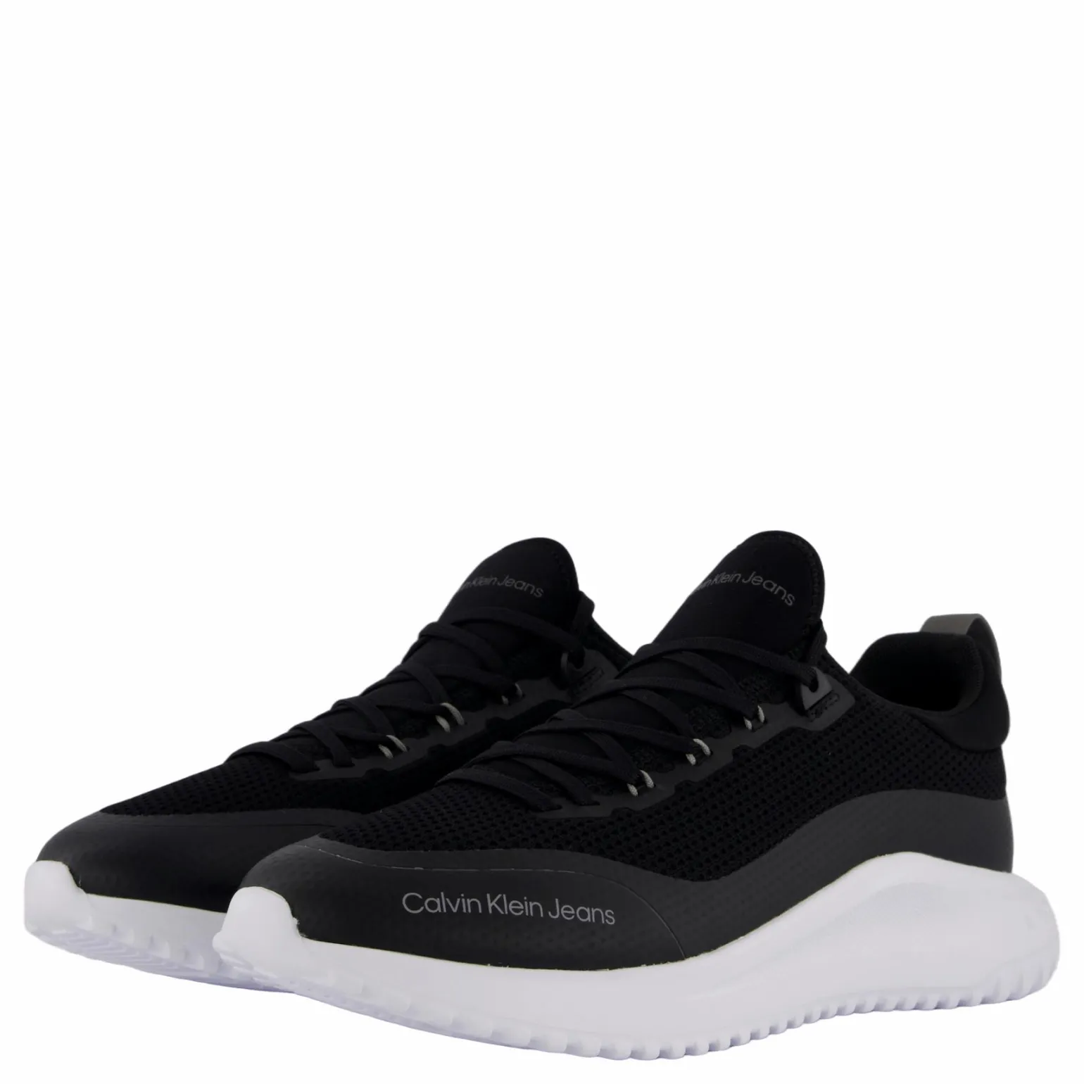 Eva Runner Sock Low Knit Mtr Black/white/ Charcoal Grey
