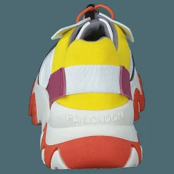Fian634 Multi-offwhite-yellow-fuchia