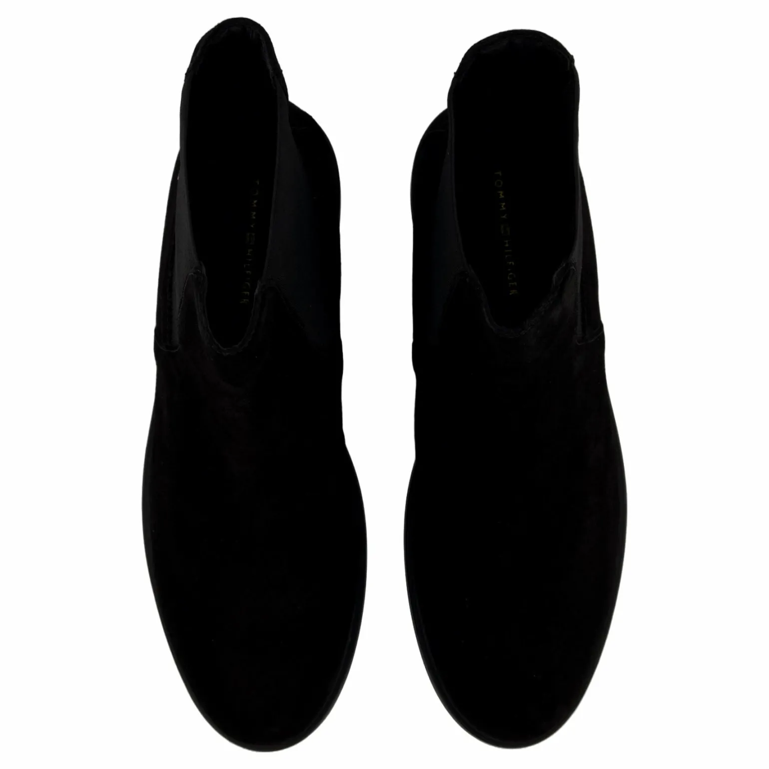 Flag Suede Low Chelsea Black