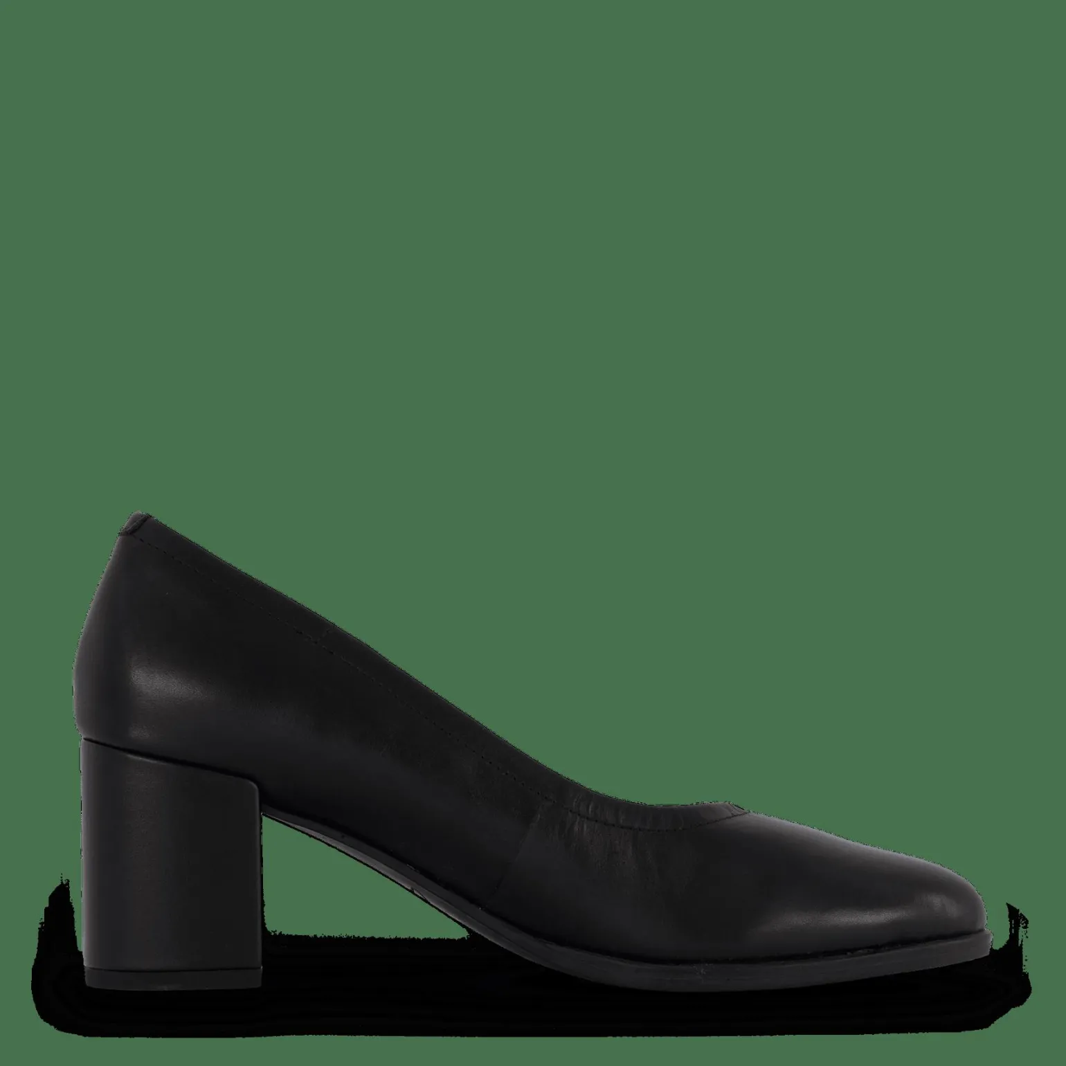 Freva55 Court Black Leather