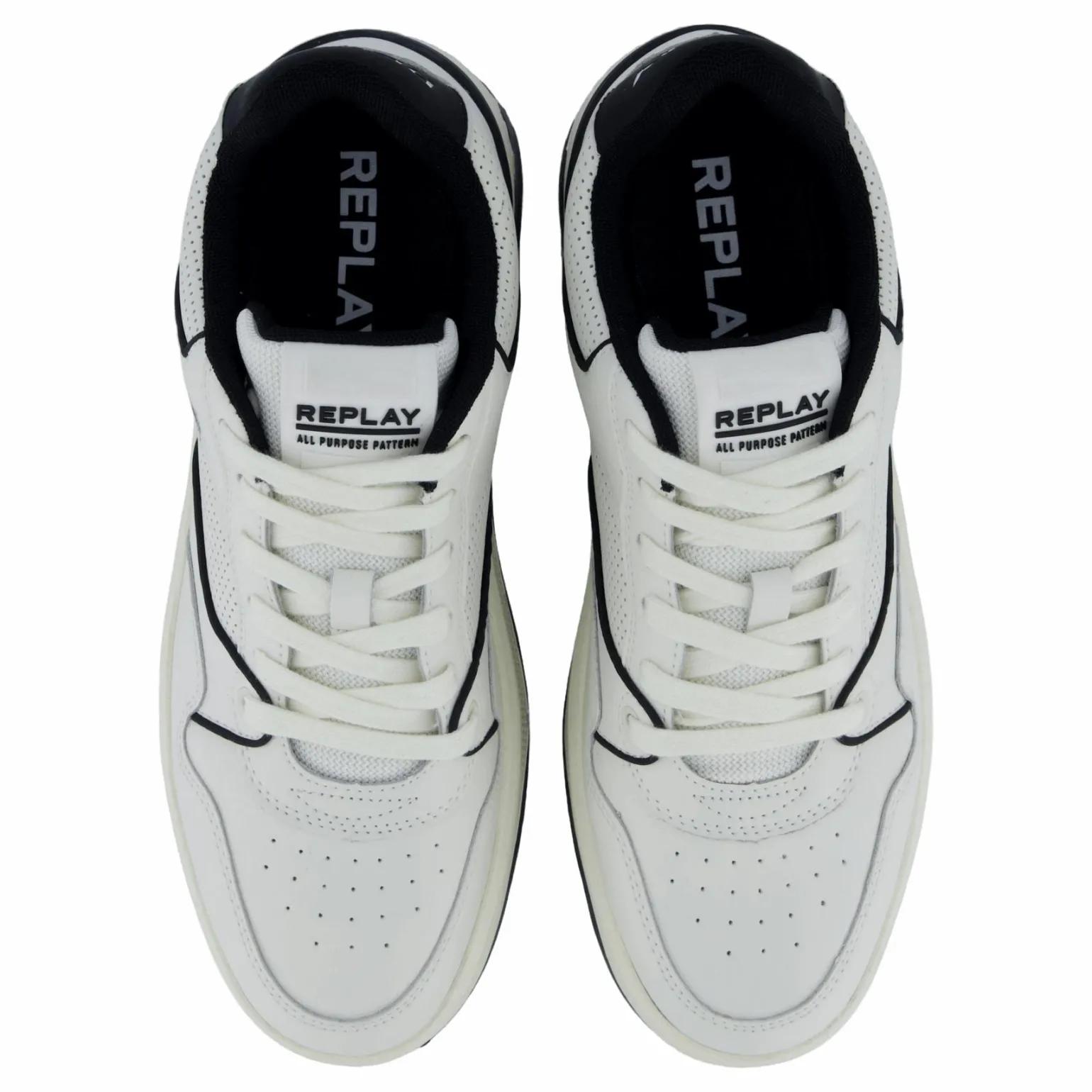 Gemini Punch Sneaker Off Wht/black
