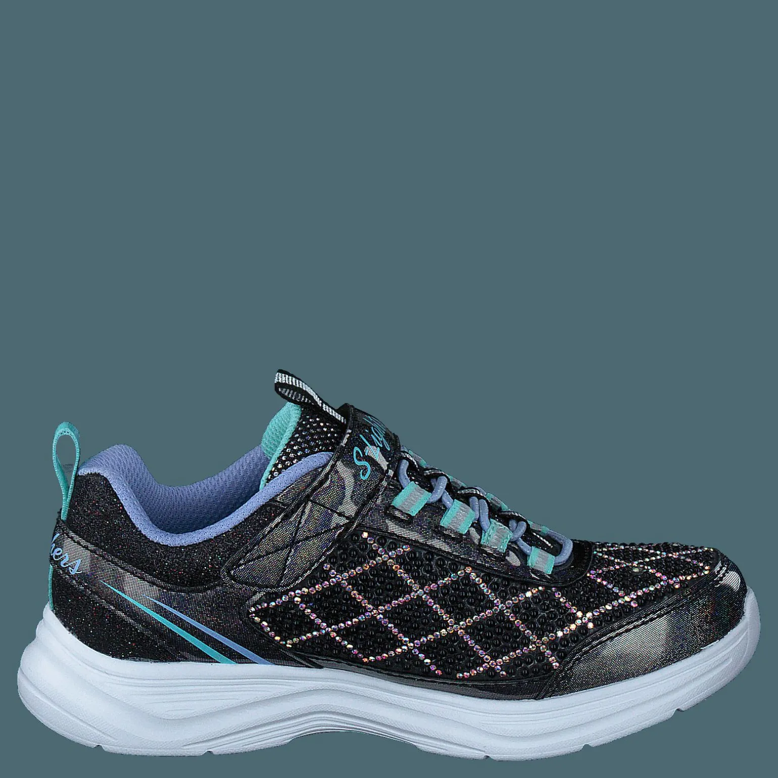 Girls S-lights Glimmer Kicks - Bklb