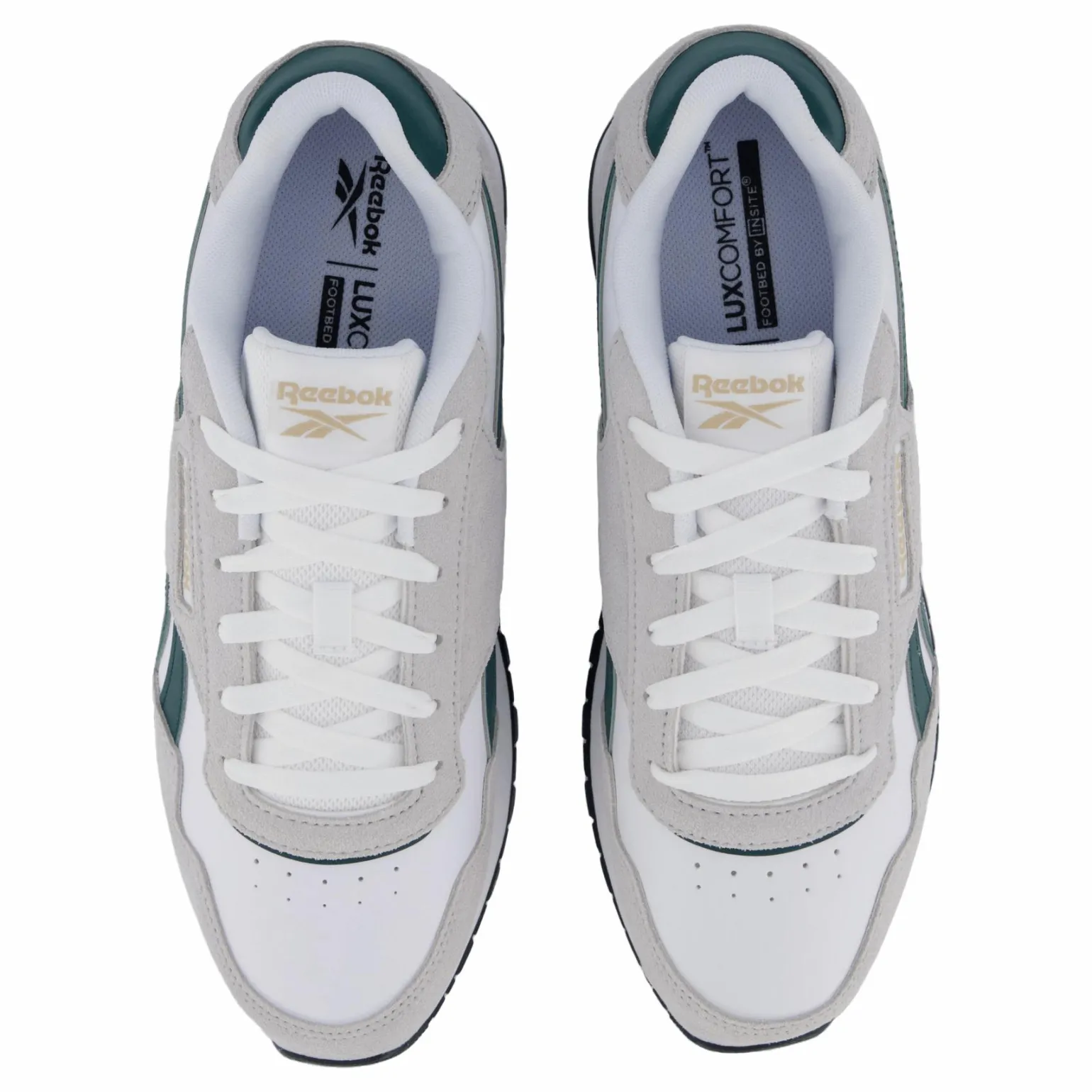 Glide White/ Green/grey 1