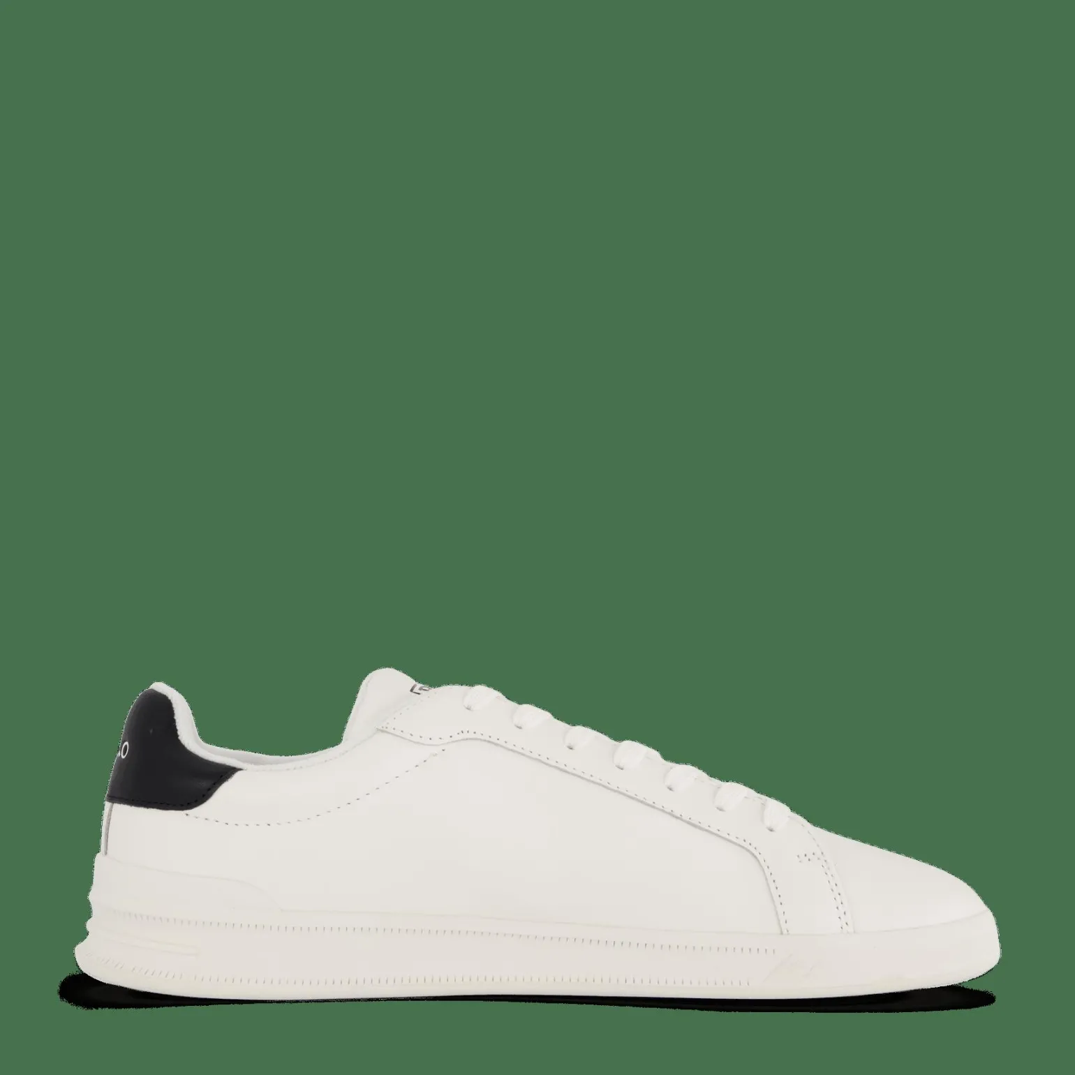 Heritage Court II Leather Sneaker Deckwash White / Black