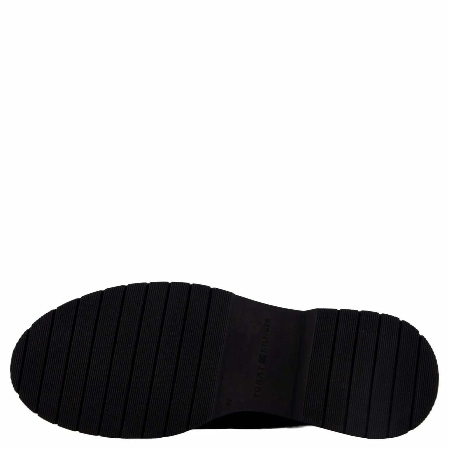 Hilfiger Suede Zip Chelsea Black
