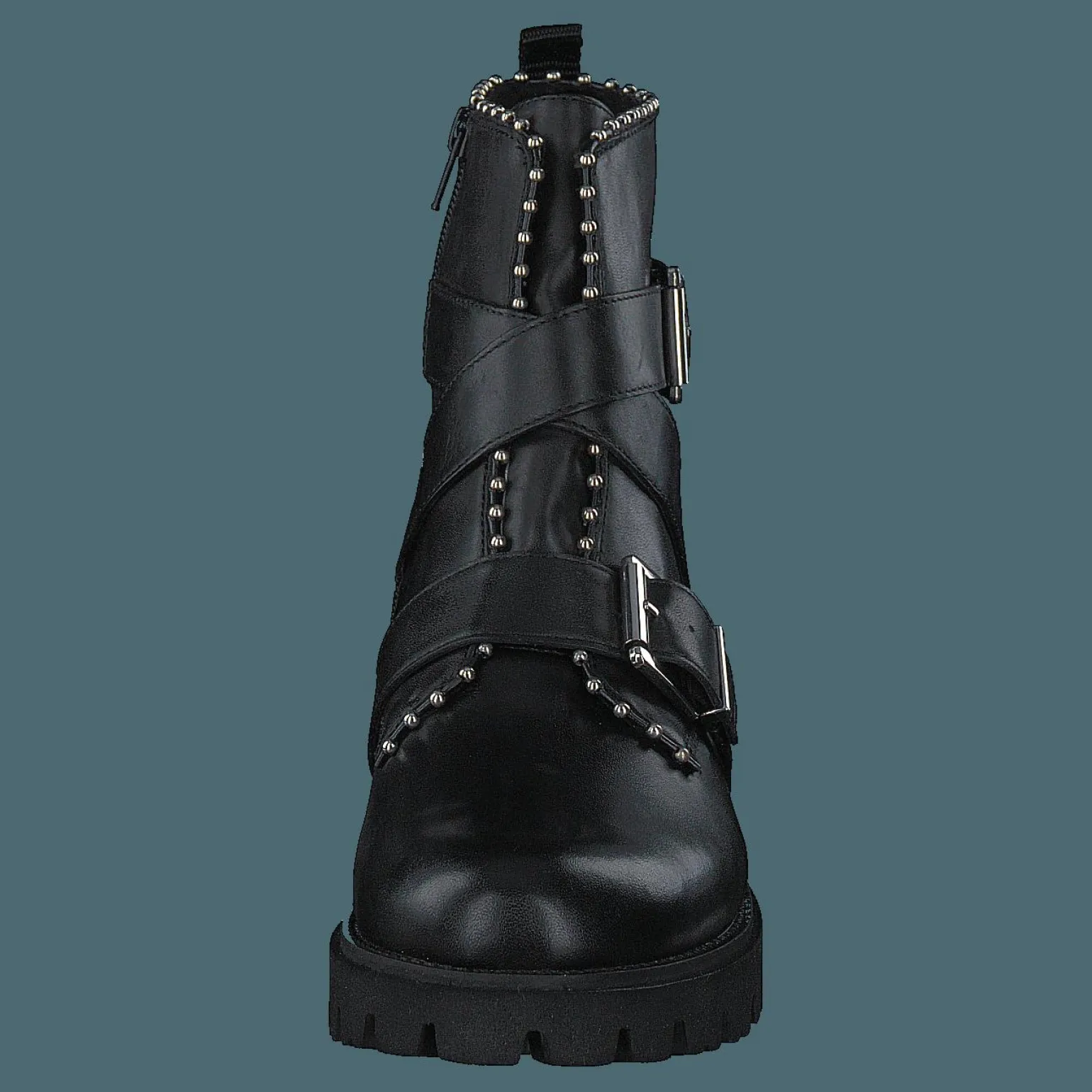 Hoofy Black Leather
