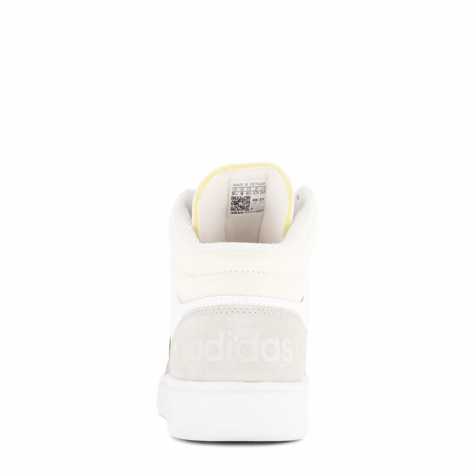 Hoops 3.0 Mid Lifestyle Basketball Classic Vintage Shoes White