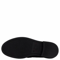 Huddles Black Leather