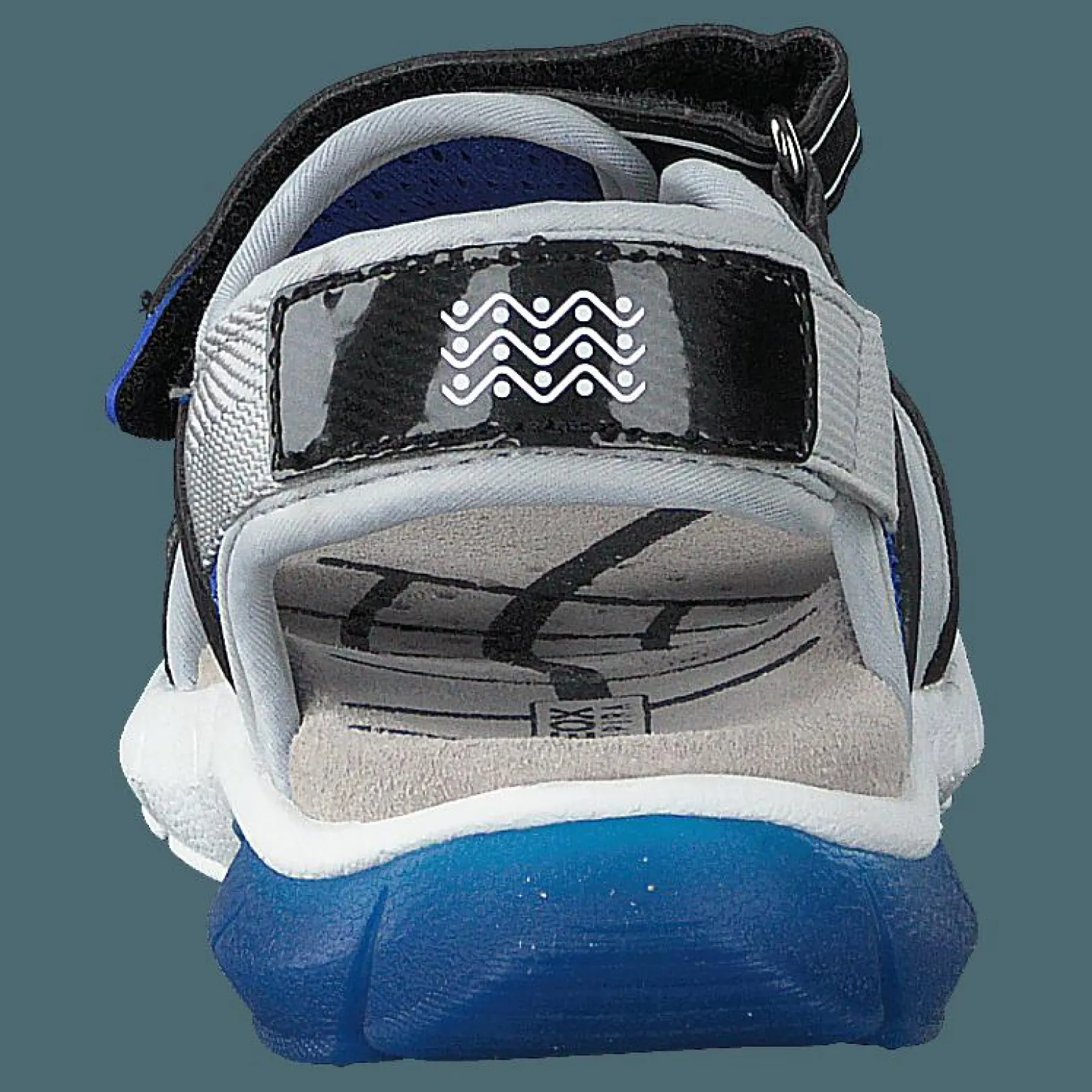 J Sandal Flexyper Bo Black/royal