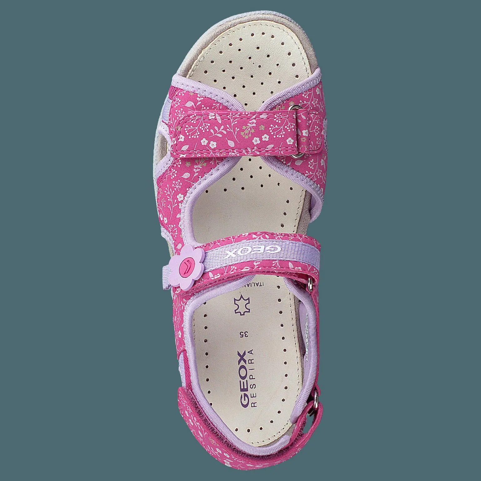 Jr Sandal Roxanne Fuchsia/lilac
