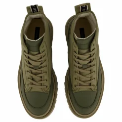 Kamiki High U Textile Kaki Green
