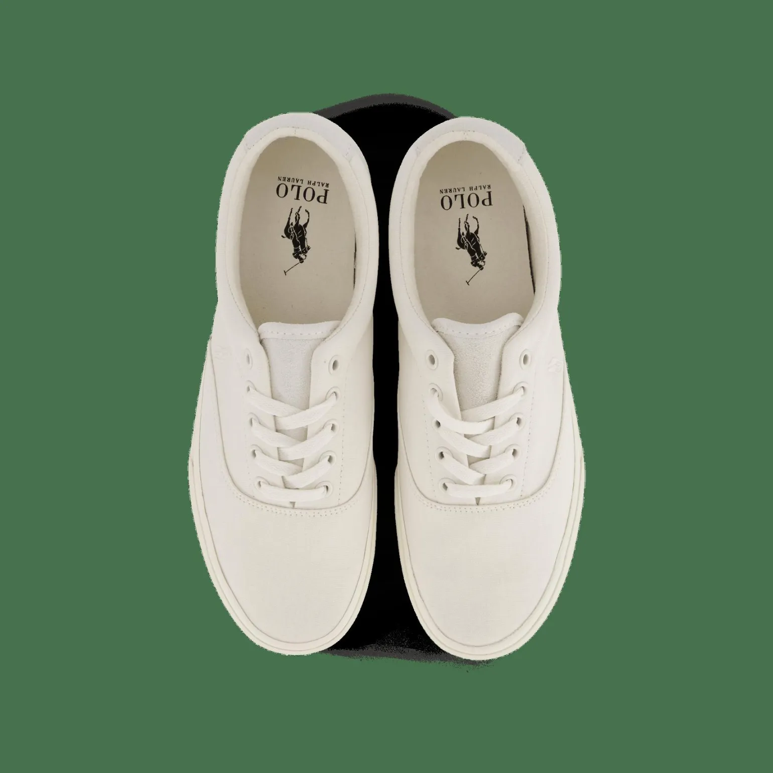 Keaton Suede-Trim Canvas Sneaker Prchmt Crm