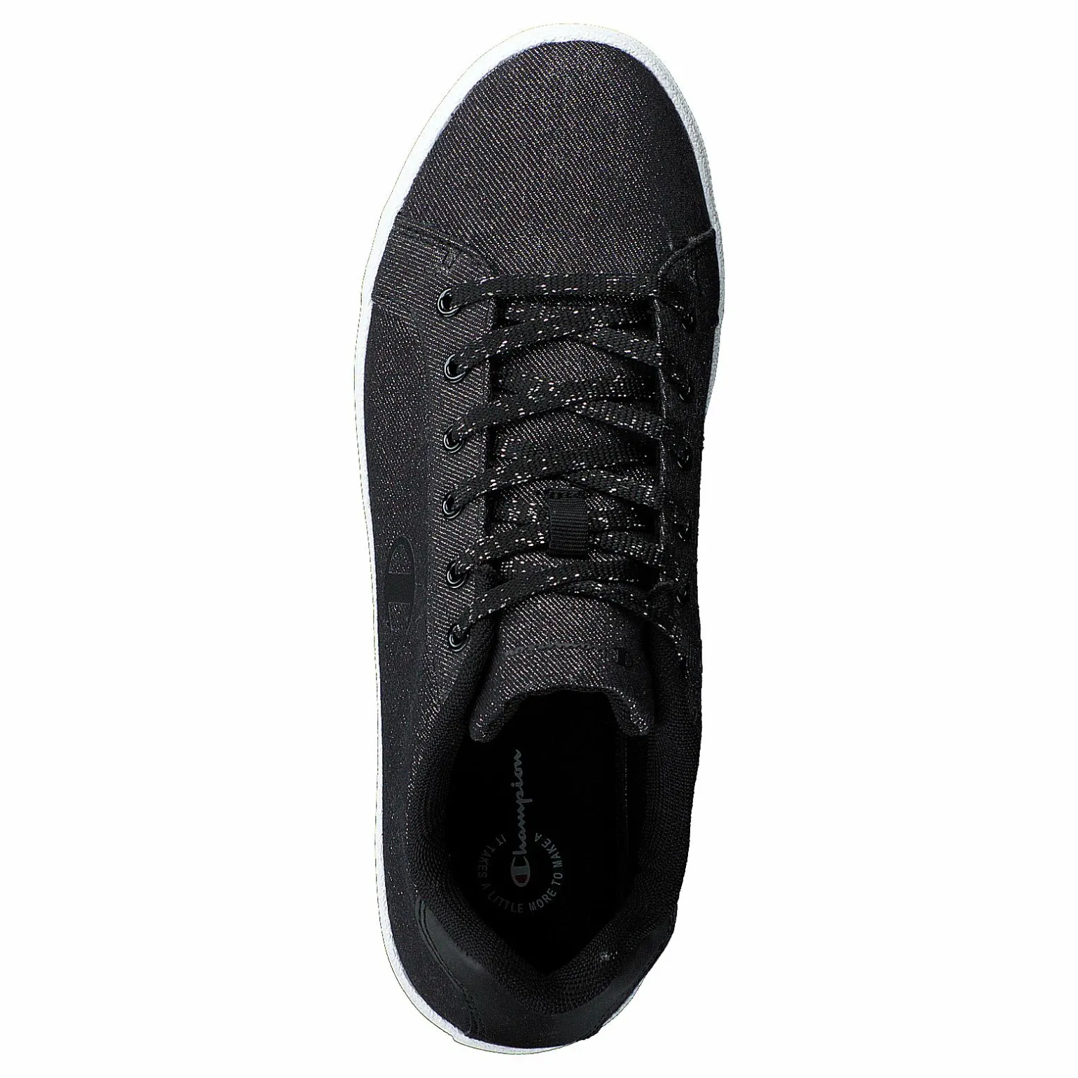 Low Cut Shoe Alex Glitter Black Beauty