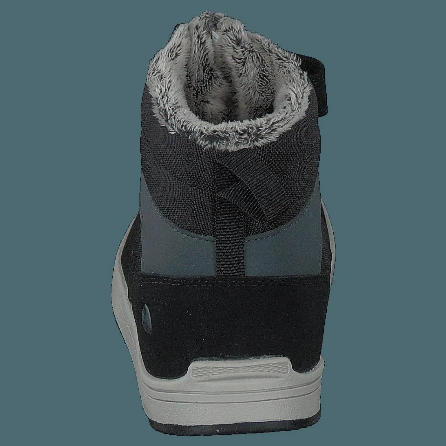 Lucas Mid WP Warm Jr Black/Grey