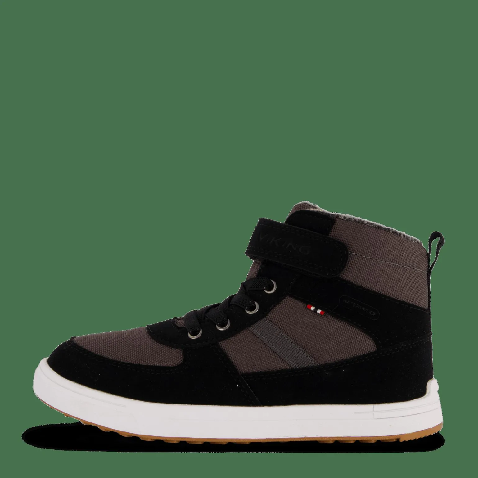 Lucas Mid WP Warm Jr Black/Charcoal