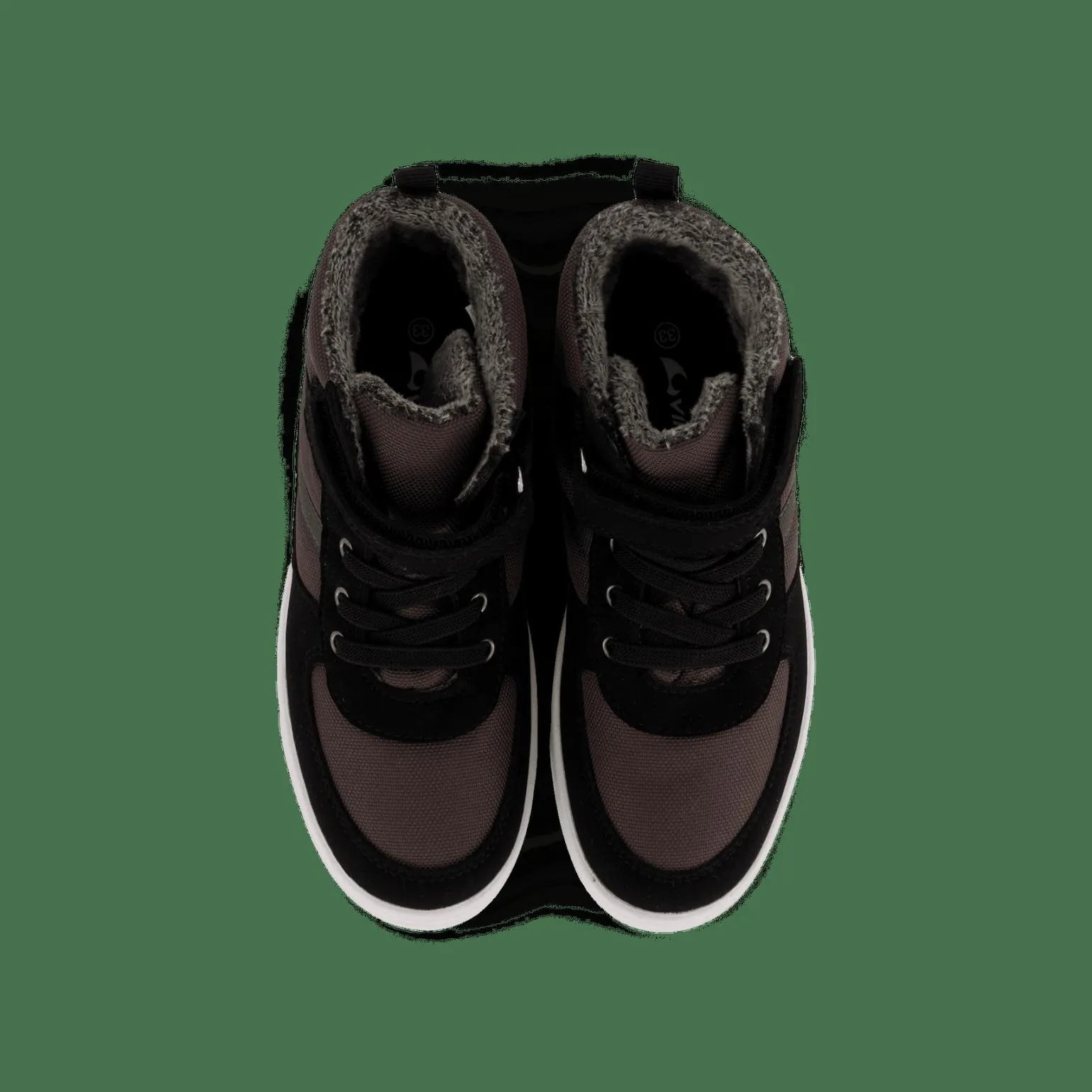 Lucas Mid WP Warm Jr Black/Charcoal