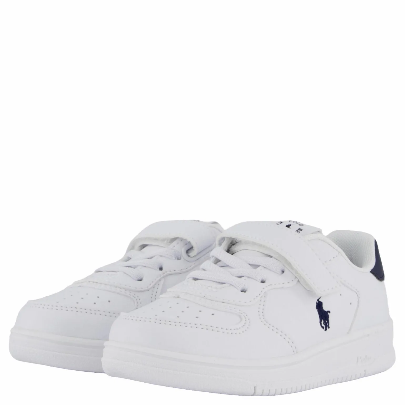 Masters Court Ps T-'white / Navy Tumbled